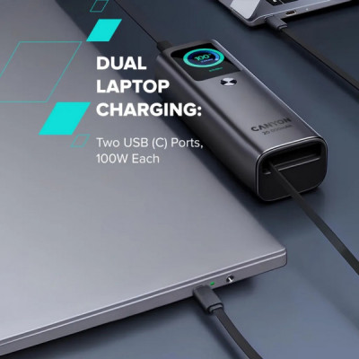 Батарея універсальна Canyon 20000mAh OnPower 265 PD/100W (CNS-CPB265DG)