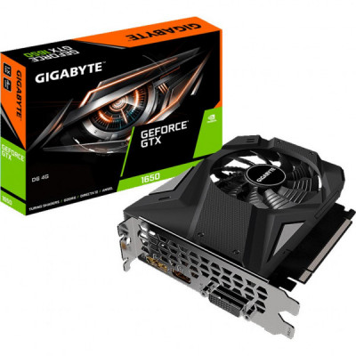 Відеокарта GIGABYTE GeForce GTX1650 4096Mb D6 (GV-N1656D6-4GD)