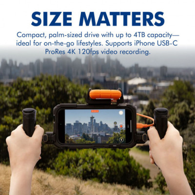 Накопичувач SSD USB Type-C 4TB Rugged LaCie (STND4000400)