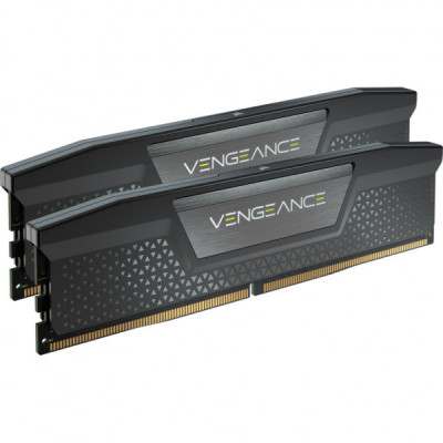 Модуль пам'яті для комп'ютера DDR5 96GB (2x48GB) 6000 MHz Vengeance Black Corsair (CMK96GX5M2B6000C30)