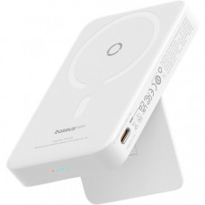 Батарея універсальна Baseus MagPro 5000mAh 20W, White (PPCXZ05) (P10064100222-00)
