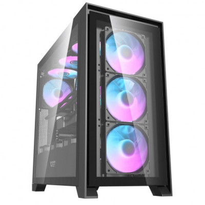 Корпус для ПК DARKFLASH DRX90 GLASS BLACK Корпус для ПК DARKFLASH DRX90 GLASS BLACK
