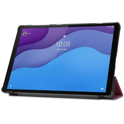 Чохол до планшета BeCover Smart Case Lenovo Tab M10 TB-X306F HD (2nd Gen) Red Wine (705974)