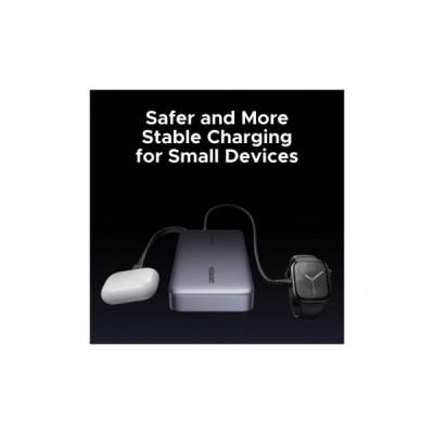 Батарея універсальна Ugreen 20000 mAh 67W Cable Space gray (U_55996B) Батарея універсальна Ugreen 20000 mAh 67W Cable Space gray (U_55996B)