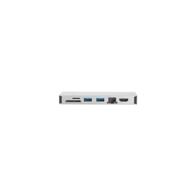 Концентратор Digitus Travel USB-C, 8 Port (DA-70866)