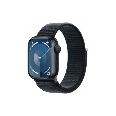 Смарт-годинник Apple Watch Series 9 GPS 41mm Midnight Aluminium Case with Midnight Sport Loop (MR8Y3QP/A)