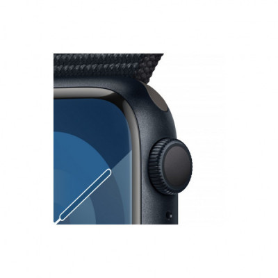 Смарт-годинник Apple Watch Series 9 GPS 41mm Midnight Aluminium Case with Midnight Sport Loop (MR8Y3QP/A)