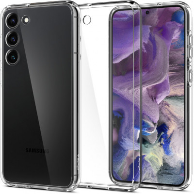 Чохол до мобільного телефона Spigen Samsung Galaxy S23 Ultra Hybrid, Crystal Clear (ACS05714)