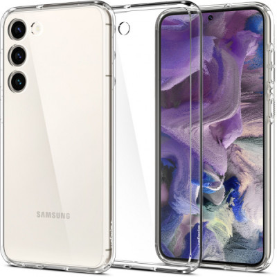 Чохол до мобільного телефона Spigen Samsung Galaxy S23 Ultra Hybrid, Crystal Clear (ACS05714)