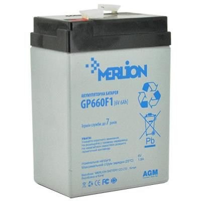 Батарея до ДБЖ Merlion 6V-6Ah (GP660F1)