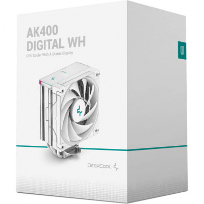 Кулер до процесора Deepcool AK400 Digital WH (AK400 Digital WHITE)