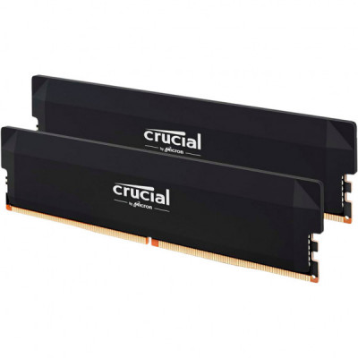 Модуль пам'яті для комп'ютера DDR5 64GB (2x32GB) 6400 MHz Micron (CP2K32G64C40U5B)