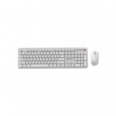 Комплект Gembird Slim Pro Business Wireless White (KBS-WPS-01-W-CYRL)