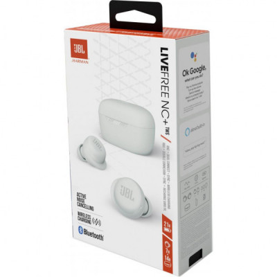 Навушники JBL Live Free NC+ White (JBLLIVEFRNCPTWSW)