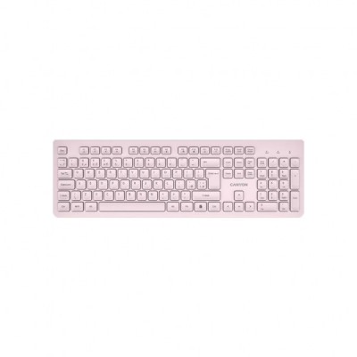 Клавіатура Canyon HKB-W01 Silent Wireless UA Beige (CNS-HKBW01BG)