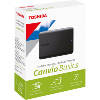 Зовнішній жорсткий диск 2.5" 4TB Toshiba (HDTB540EK3CA)