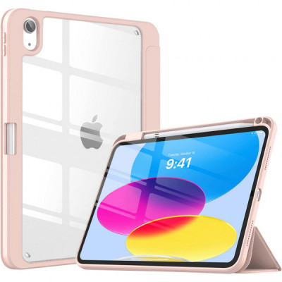 Чохол до планшета BeCover Removable Case mount Apple Pencil Apple iPad 10.9" 2022 Pink (708766)