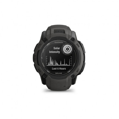 Смарт-годинник Garmin Instinct 2X, Solar, Graphite, GPS (010-02805-00)