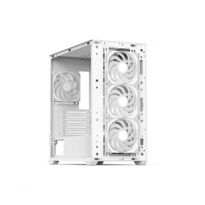 Корпус AeroCool D301A-G-WT-v2 White (ACCS-DS03043.21)