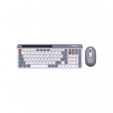 Комплект Maxxter KMS-WCM-03G-UA Wireless Gray/White (KMS-WCM-03G-UA)