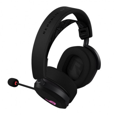 Навушники ASUS ROG Pelta Bluetooth/Wireless Black (90YH0410-BHUA00)