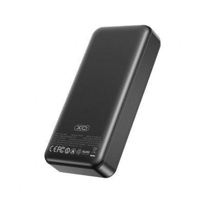 Батарея універсальна XO 20000mAh, PD/20W, QC/22.5W, black (PR239_Black)