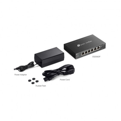 Комутатор мережевий D-Link ES206GP