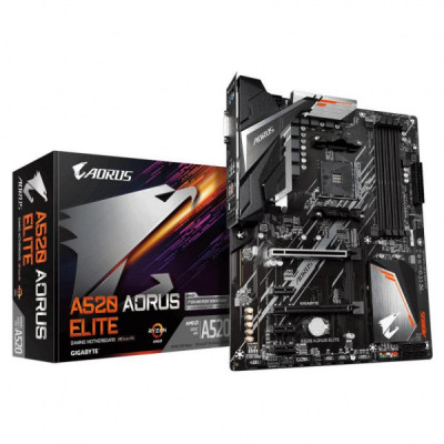 Материнська плата GIGABYTE A520 AORUS ELITE