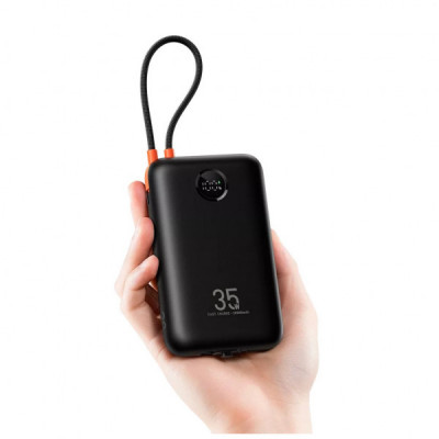 Батарея універсальна VEGER 30000mAh K3 35W PD QC3.0 black (6977525750137)