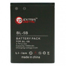 Акумуляторна батарея для телефону Extradigital Nokia BL-5B (BMN6272)