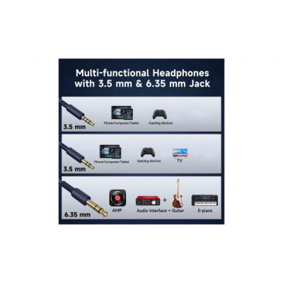 Навушники OneOdio Pro 10 3,5мм/6,35мм Deep Blue (Pro 10 Deep Blue)