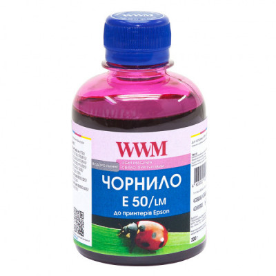 Чорнило WWM Epson Stylus Photo R200/R340/RX620 1000г Light Magenta Water (E50/LM-4)