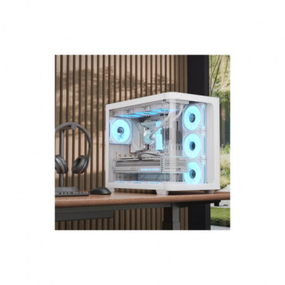 Корпус AeroCool P500C-G-WT-v1 White (ACCM-PN01043.21)