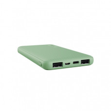 Батарея універсальна Trust 10000mAh Primo ECO, 2хUSB-A/USB-C, 15W, green (25029_TRUST)
