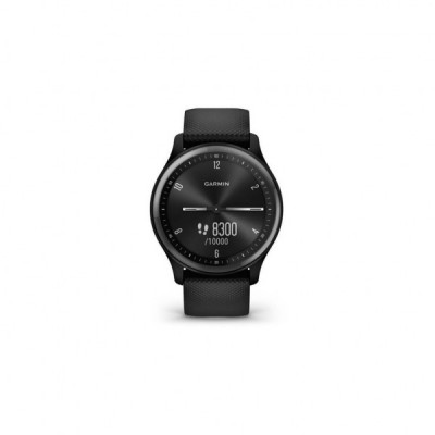 Смарт-годинник Garmin vivomove Sport, Black, Silicone, (010-02566-00)