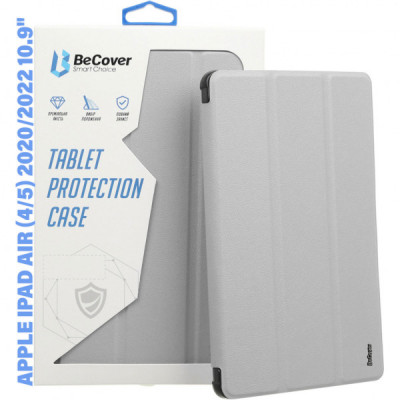 Чохол до планшета BeCover Soft Edge TPU Apple Pencil Apple iPad Air (4/5) 2020/2022 10.9" Gray (711699)