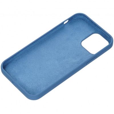 Чохол до мобільного телефона 2E Apple iPhone 12 (6.1"), Liquid Silicone, Cobalt Blue (2E-IPH-12PR-OCLS-CB)