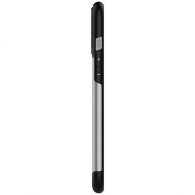 Чохол до мобільного телефона Spigen iPhone 12 Pro Max Slim Armor, Satin Silver (ACS01482)