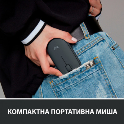 Мишка Logitech M350 Wireless Graphite (910-005718)