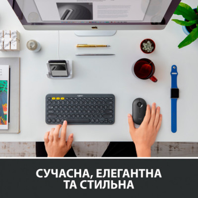 Мишка Logitech M350 Wireless Graphite (910-005718)