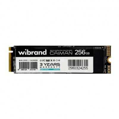 Накопичувач SSD M.2 2280 256GB Caiman Wibrand (WIM.2SSD/CA256GB)