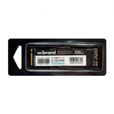 Накопичувач SSD M.2 2280 256GB Caiman Wibrand (WIM.2SSD/CA256GB)