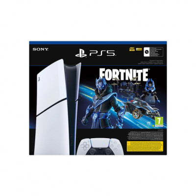 Ігрова консоль Sony Playstation 5 Slim Digital Edition 1TB (Fortnite Cobalt Star Bundle) (1000045170)