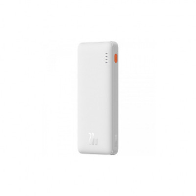 Батарея універсальна Baseus 10000mAh Airpow 20W, PD, QC, White (PPQD090002) Батарея універсальна Baseus 10000mAh Airpow 20W, PD, QC, White (PPQD090002)