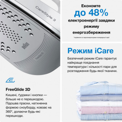 Парова станція Braun IS 2561 WH (IS2561WH)