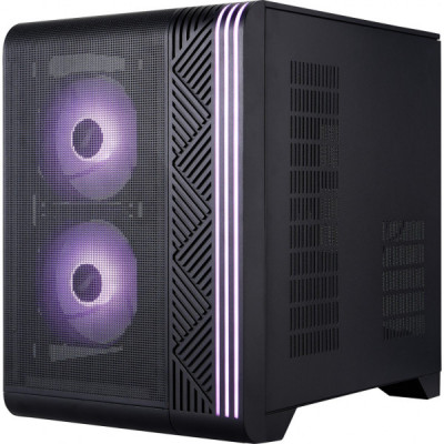 Корпус для ПК 1stPlayer VT5-BK-3F7 Black (VT5-BK-3F7)