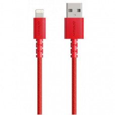 Дата кабель USB 2.0 AM to Lightning 0.9m Select+ Red Anker (A8012H91)