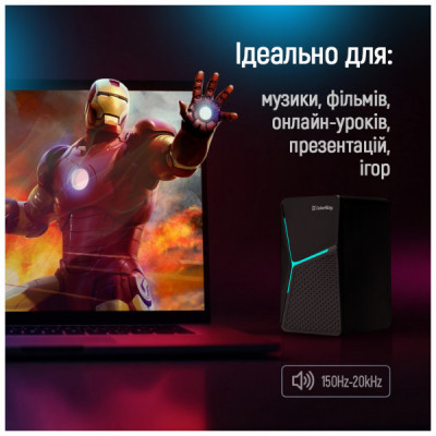 Акустична система ColorWay CW-SPU01BK Black (CW-SPU01BK)
