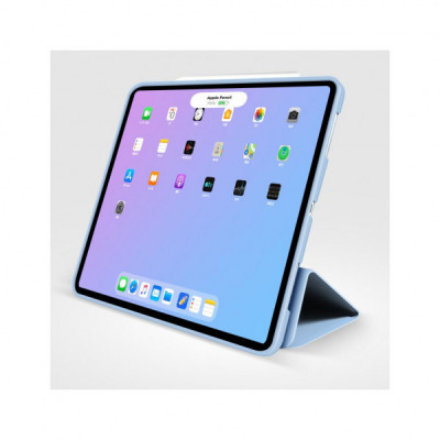 Чохол до планшета BeCover Tri Fold Soft TPU Silicone Apple iPad Air 4 10.9 2020/2021 Light Blue (708782)