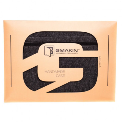 Чохол до ноутбука Gmakin 13" GM68 Dark Grey, для Macbook Pro 13 (GM68-13New)